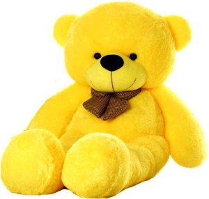 Doorzichtig verkopen Spectaculair Teddy sport YELLOW TEDDY BEER #4 FEET - 122 cm (Yellow)