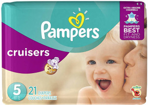 Pampers Cruiser Size 5 (21 Diapers) - M - Buy 21 Pampers Pant Diapers
