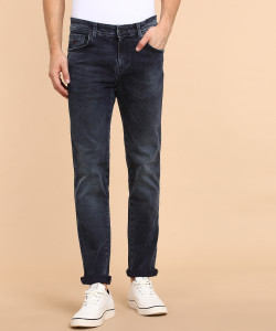 INDIAN TERRAIN Regular Men Blue Jeans 