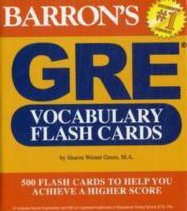 Gre Vocabulary Flash Cards Printable