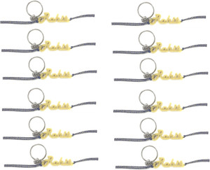 Sagar Golden Plastic Name Rakhi/Key 