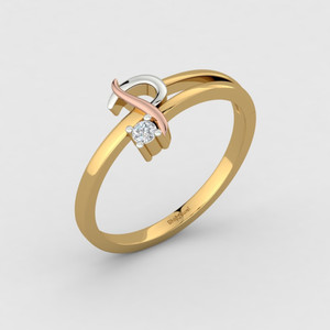 14kt Diamond Yellow Gold ring 