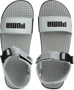 puma men grey sandals