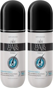 LIVON HAIR GAIN Tonic for Men (Pack of 2, 150 ml Each) - Price in India,  Buy LIVON HAIR GAIN Tonic for Men (Pack of 2, 150 ml Each) Online In India,  Reviews, Ratings & Features 