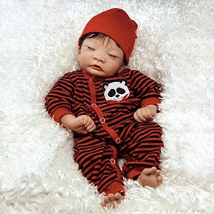Paradise Galleries Lifelike Asian Reborn Baby Doll Panda Twin Boy