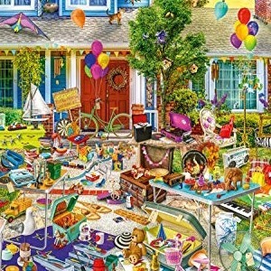 Buffalo Games Aimee Stewart Yard Sale Piece Jigsaw Puzzle