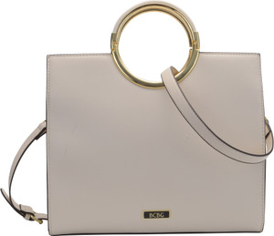 Buy BCBG Women Beige Satchel Bone Online Best Price in India
