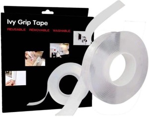 Shine World Self Adhesive Reusable Double Side Pu Gel Tape Ivy Grip