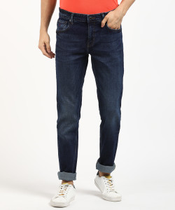 INDIAN TERRAIN Slim Men Blue Jeans 