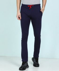 PARK AVENUE Solid Men Dark Blue Track 