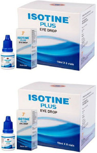 Collyre Isotine Plus 10 Ml - Pour Cataracte, Glaucome Et Santé Oculaire - Neuf, Longue Date D'expiration