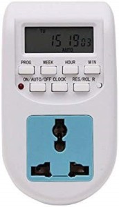 Programmable Timer Electronic Connector Receptacle Time Switch Socket Outlet LJ
