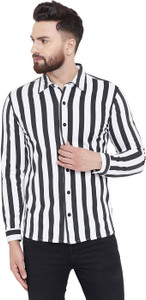 white and black shirt lining
