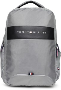 tommy hilfiger unisex black solid backpack