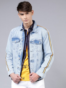 HIGHLANDER Full Sleeve Washed Men Denim 