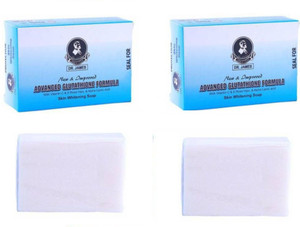 DR. JAMES Glutathione Soap For Anti Pigmentation Skin Pack Of 2