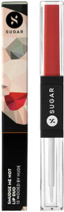 Sugar Cosmetics Smudge Me Not Lip Duo Wooed By Nude Peach Nude Price In India Buy