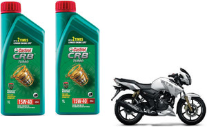 Engine oil for tvs apache rtr 160 4v sales