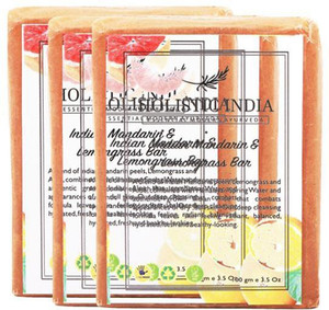 Holistic India Indian Mandarin & Lemongrass Bar - Price in India, Buy Holistic India Indian