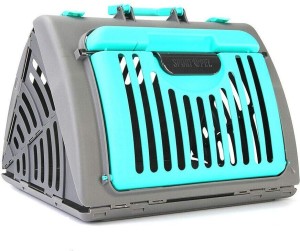 Foldable Pet Dog Cat Carrier Cage Collapsible Travel Kennel Portable Pet Carrier Outdoor Shoulder Bag for Puppy Kitty Small Medium Animal Bunny Ferrets Transport Carry 