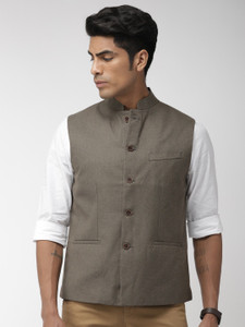 men's shirt with half jacket