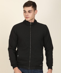 Full Sleeve Self Design Men Jacket 
