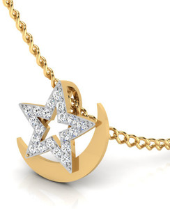 IskiUski Chand Suraj Pendant 18kt 