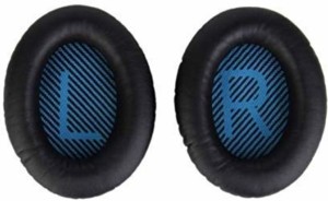 Bose A pair of black ear cushions with head pad for Bose QC3 Quiet Comfort 3 hea M6R9 