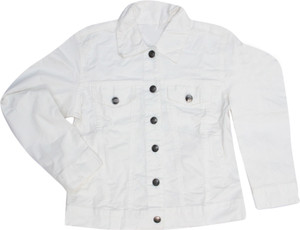 Sleeve Solid Boys \u0026 Girls Denim Jacket 