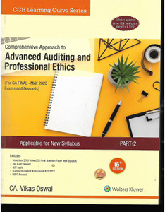 Advanced Auditing & Professional Ethics For Ca Final - May 2020 Exams ...