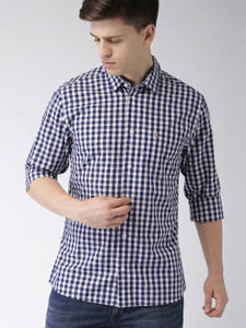 Buy TOMMY HILFIGER Men Checkered Casual 
