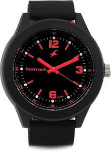 fastrack black watch