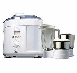 BAJAJ JX 10 JMG Mixer Juicer Grinder 450 Juicer Mixer Grinder (3 Jars, White) Price in India