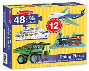 Puzzle Pavimento Alfabeto Animali Melissa & Doug - 24 Pezzi Educativo Per Bambini 3+ Anni