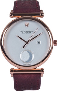 Buy HRIM ENTERPRISE ROLEX LEATHER WATCH 