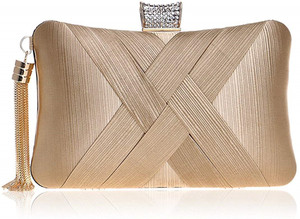 light brown clutch