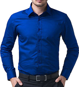 Trendz Deeksha Men Solid Casual Dark 