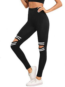 Knee cut jeggings clearance
