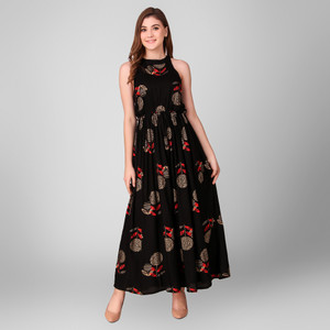 Flipkart maxi dress cotton
