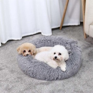 Chihuahua Pink Round Pet Bed 