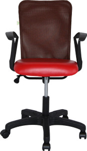 Timber cheese leatherette office executive chair clearance