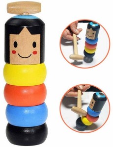 Unbreakable wooden man Magic Toys-High Quality