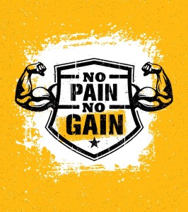 no pain no gain new premium gym poster motivational and inspirational room  poster(no need tape,size:12x18 inch) Paper Print - Quotes & Motivation  posters in India - Buy art, film, design, movie, music,