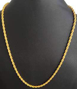 Gold-plated Plated Brass Chain 