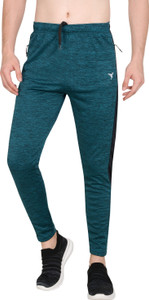 techno dry Color Block Men Blue Track 