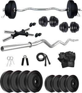 KRX 20 kg PVC COMBO 3 WB Home Gym Combo Price in India Buy KRX