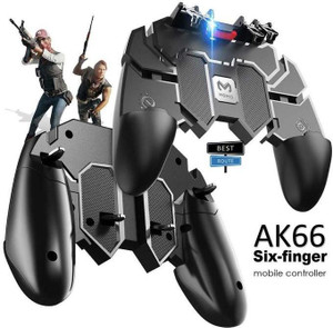 Attrrix AK66 6 Finger All-in-One Mobile Game Controller Fire Key Button ...