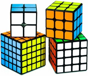 Coogam Moyu Weipo Speed Cube 2x2 Puzzle Cube Black 