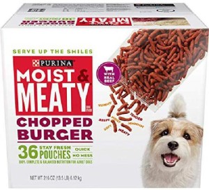 purina moist meaty chopped burger