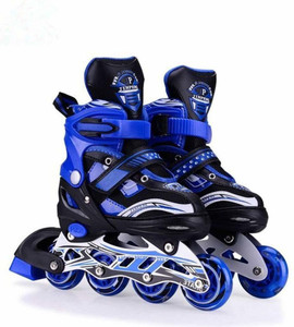 Blue Color Skating Shoes In-line Skates 
